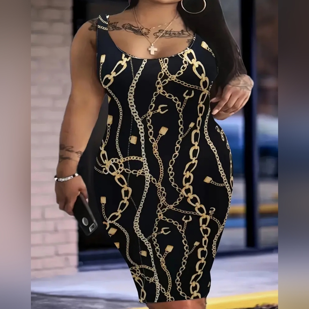 Plus, Size Casual Dress